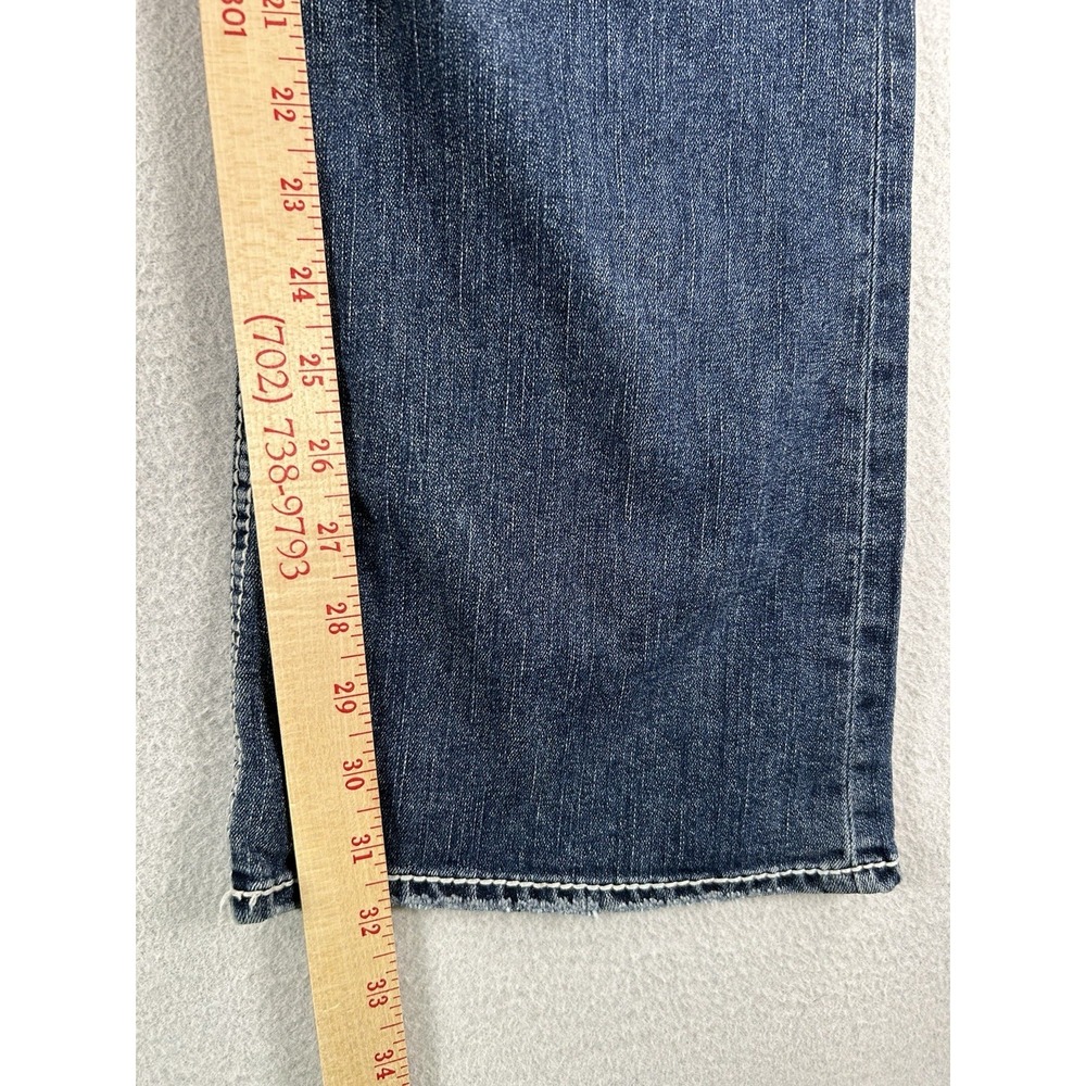 Womens Silver Jeans Suki Bootcut Lowrise Size 30x32 Medium Wash NICE! - Picture 7 of 10